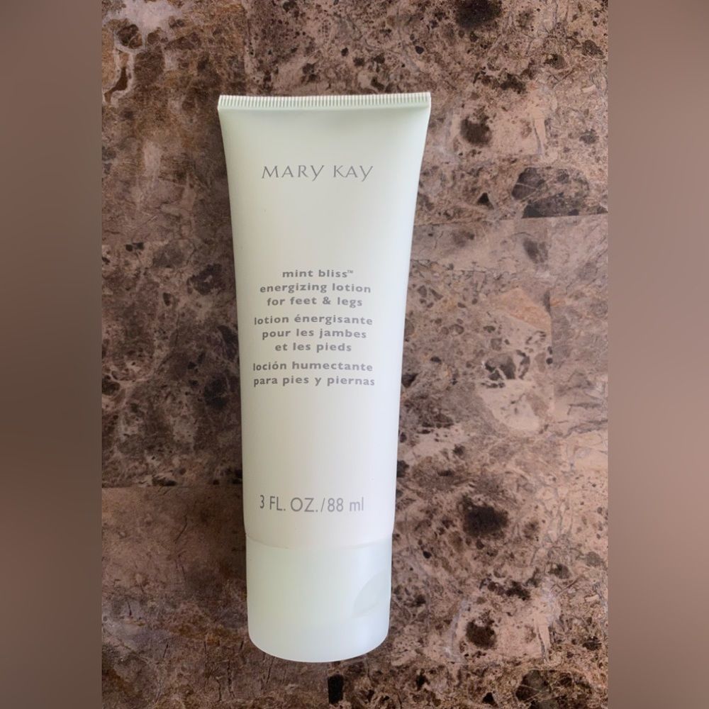 Mary Kay mint bliss energizing lotion, 3 fl oz, no box
